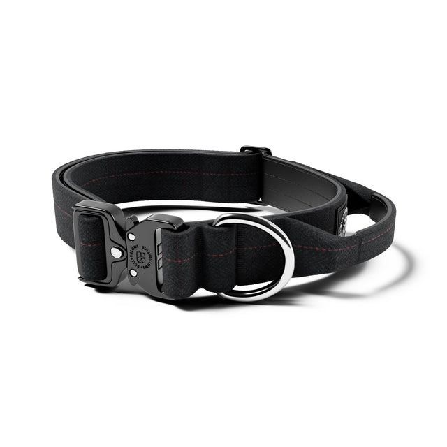 4cm Tweed Combat® Collar | With Handle & Secure Clip