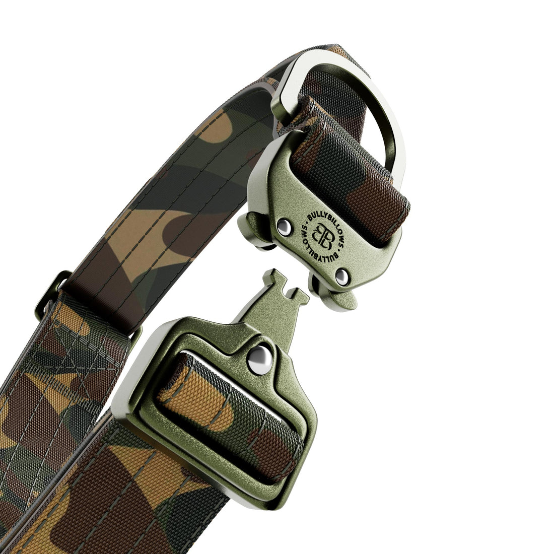 featured image of 4cm Lighter Combat® Collar | With Handle & Secure Clip - Green Camouflage
