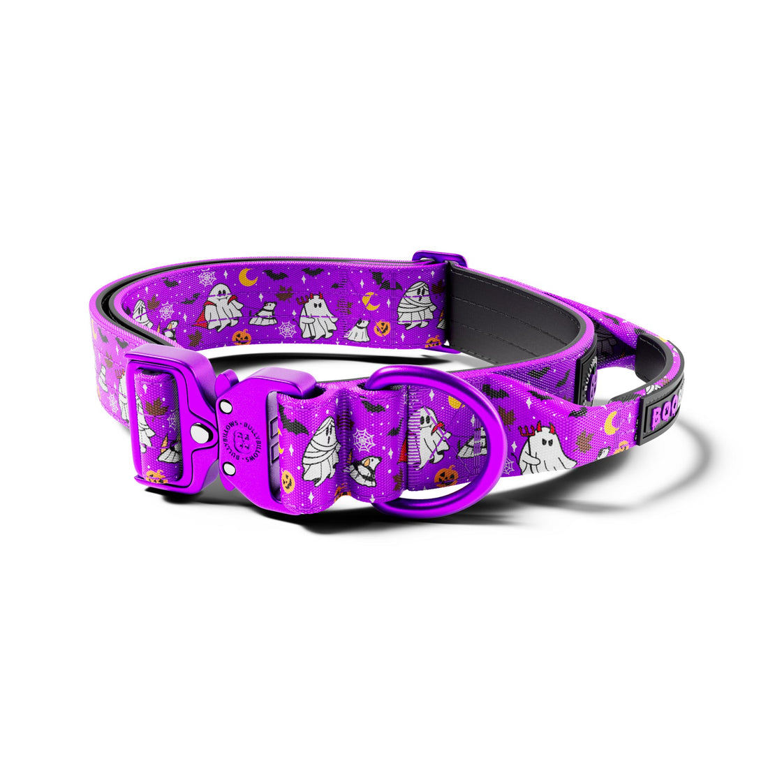 featured image of 4cm Lighter Combat® Collar | With Handle & Secure Clip - Halloween BooBillows - Purple