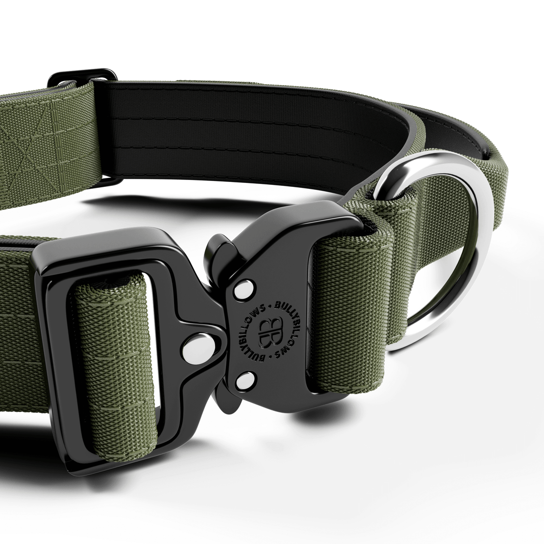 featured image of 4cm Combat® Collar | With Handle & Secured Clip -  Khaki