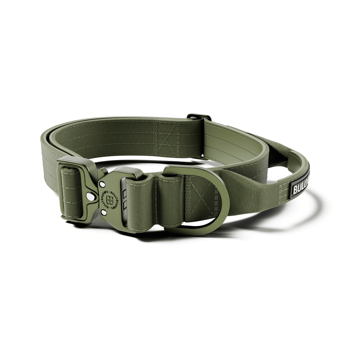 4cm Lighter Combat® Collar | With Handle & Secure Clip - Khaki x Khaki