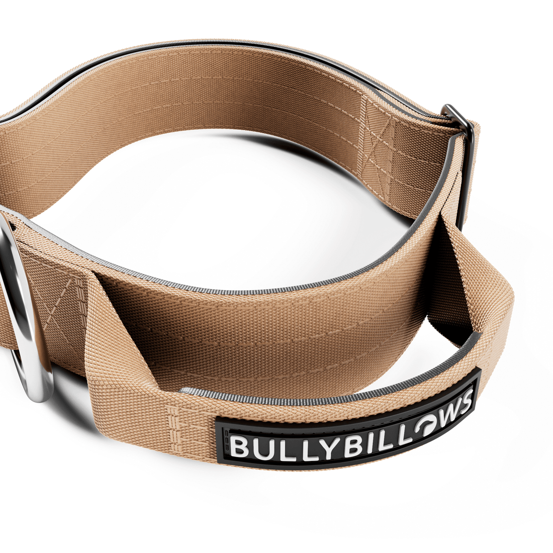 featured image of 4cm Combat® Collar | With Handle & Secured Clip - Tan