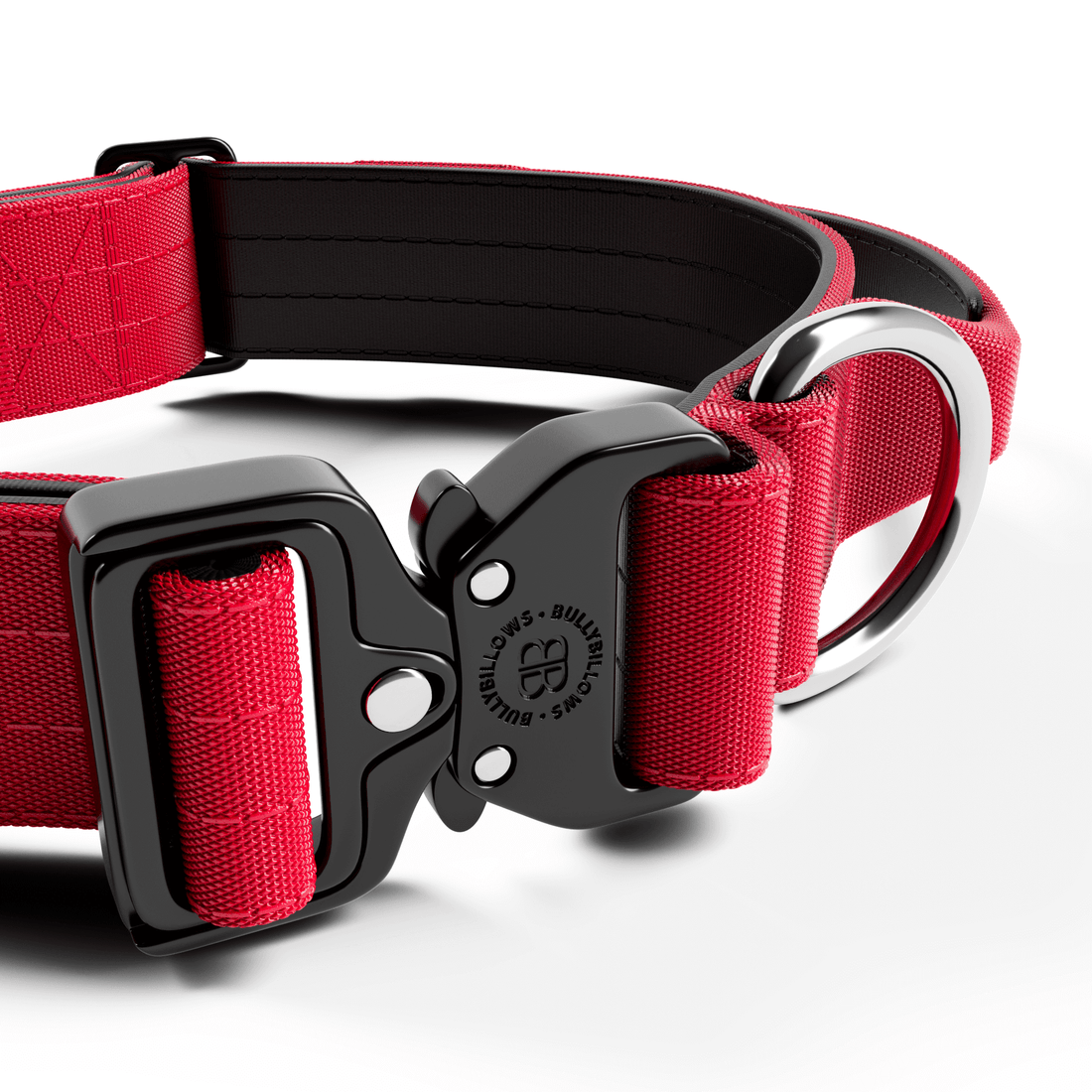 featured image of 4cm Combat® Collar | With Handle & Secured Clip - Red