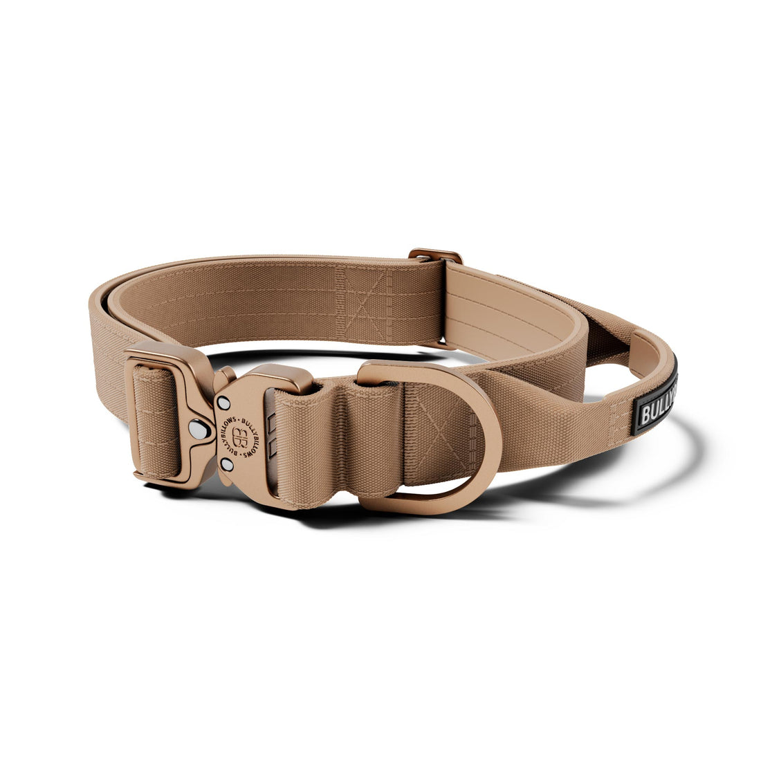 featured image of 4cm Lighter Combat® Collar | With Handle & Secure Clip - Tan x Tan