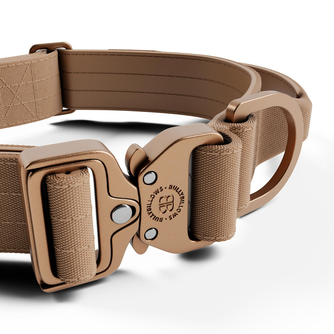 featured image of 4cm Lighter Combat® Collar | With Handle & Secure Clip - Tan x Tan