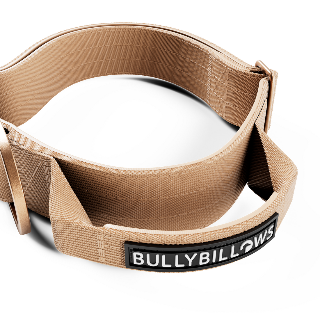 featured image of 4cm LIGHTER Combat® Collar | With Handle & Secure Clip - Tan x Tan