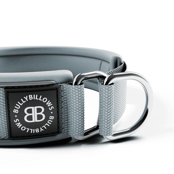 5cm Slip on Collar | Foam Padded - Metal Grey