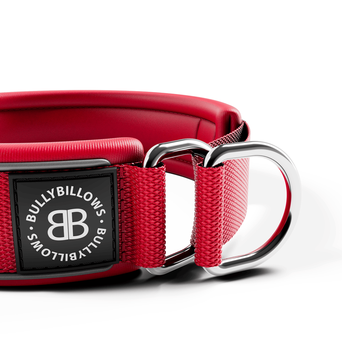 featured image of 4cm Slip on Collar | Foam Padded - Red
