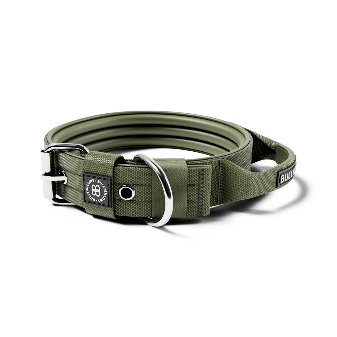 featured image of 4cm Pin Buckle Collar | With Handle -  Khaki