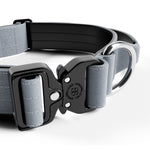 4cm Combat® Collar | With Handle & Rated Clip - Metal Grey v2.0