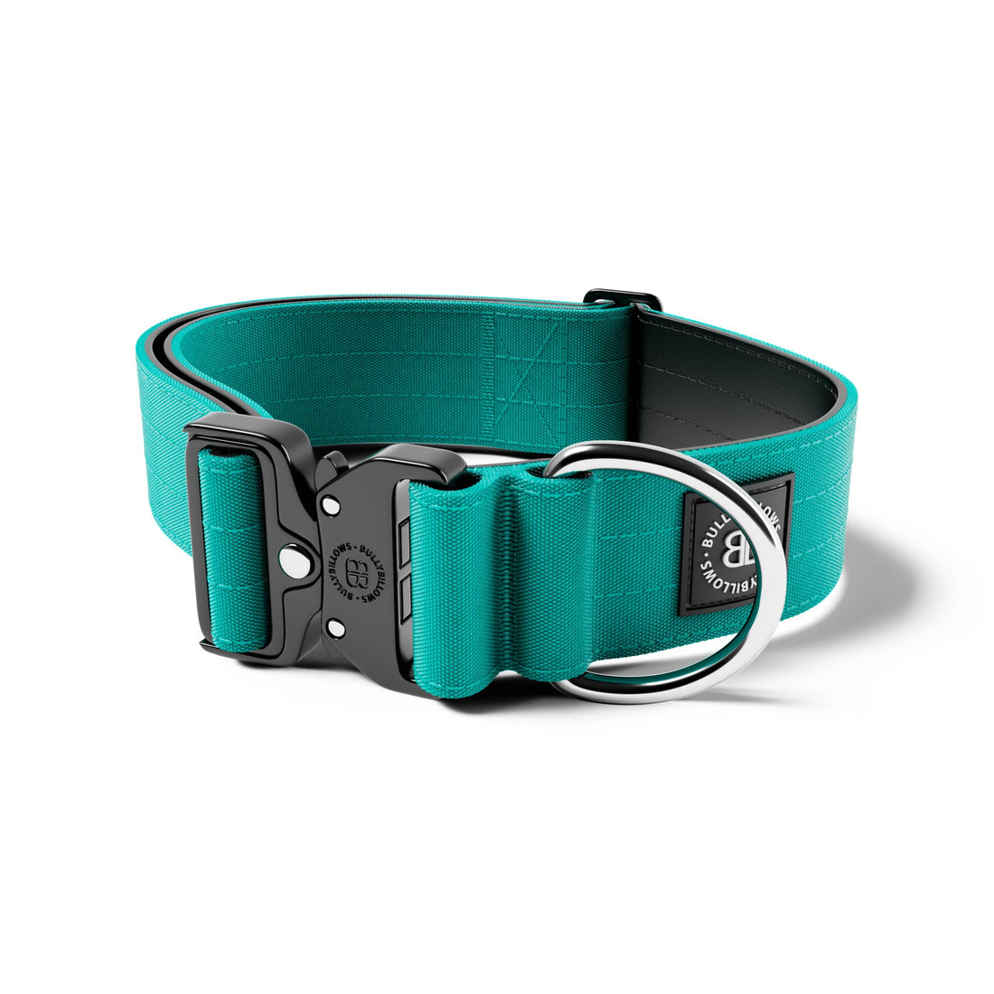 featured image of 5cm Combat® Collar | NO Handle & Secure Clip - Turquoise