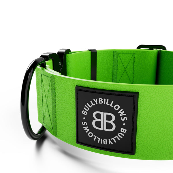 5cm Combat Billowthane® Collar | Waterproof | Neon Green