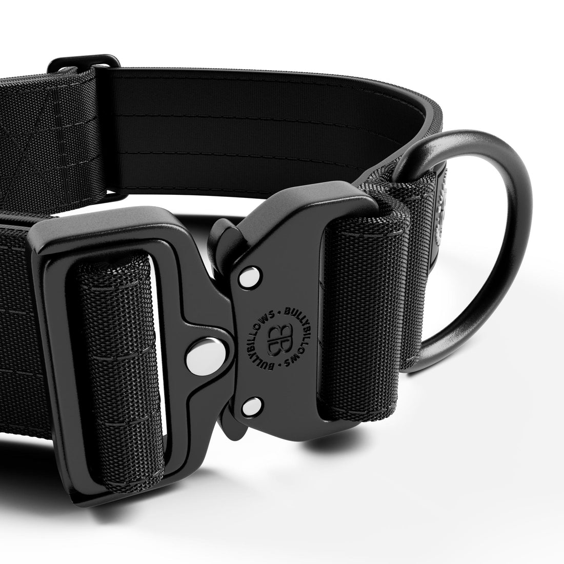 featured image of 5cm Lighter Combat® Collar | No Handle Secure Clip - Black X Black