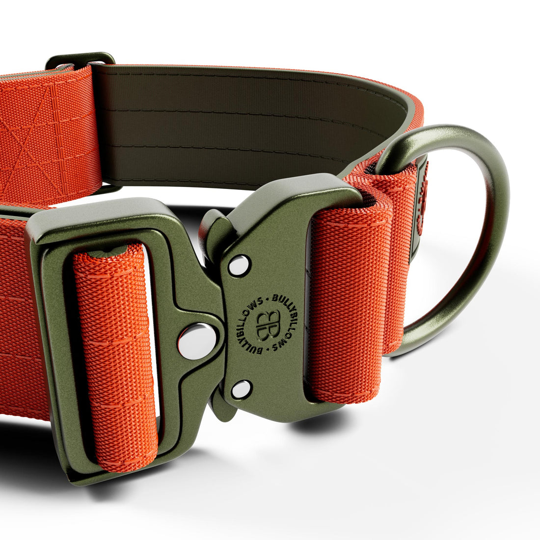 featured image of 5cm Lighter Combat® Collar | No Handle Secure Clip - Burnt Orange X Khaki