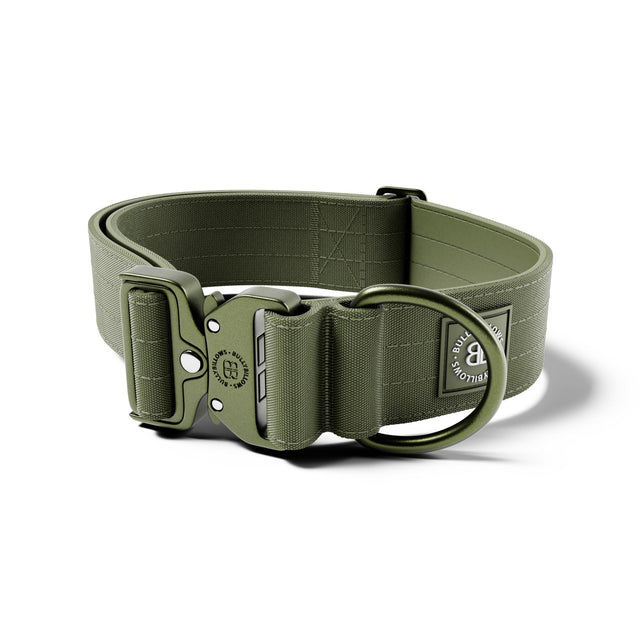 5cm Lighter Combat® Collar | No Handle Secure Clip - Khaki X Khaki