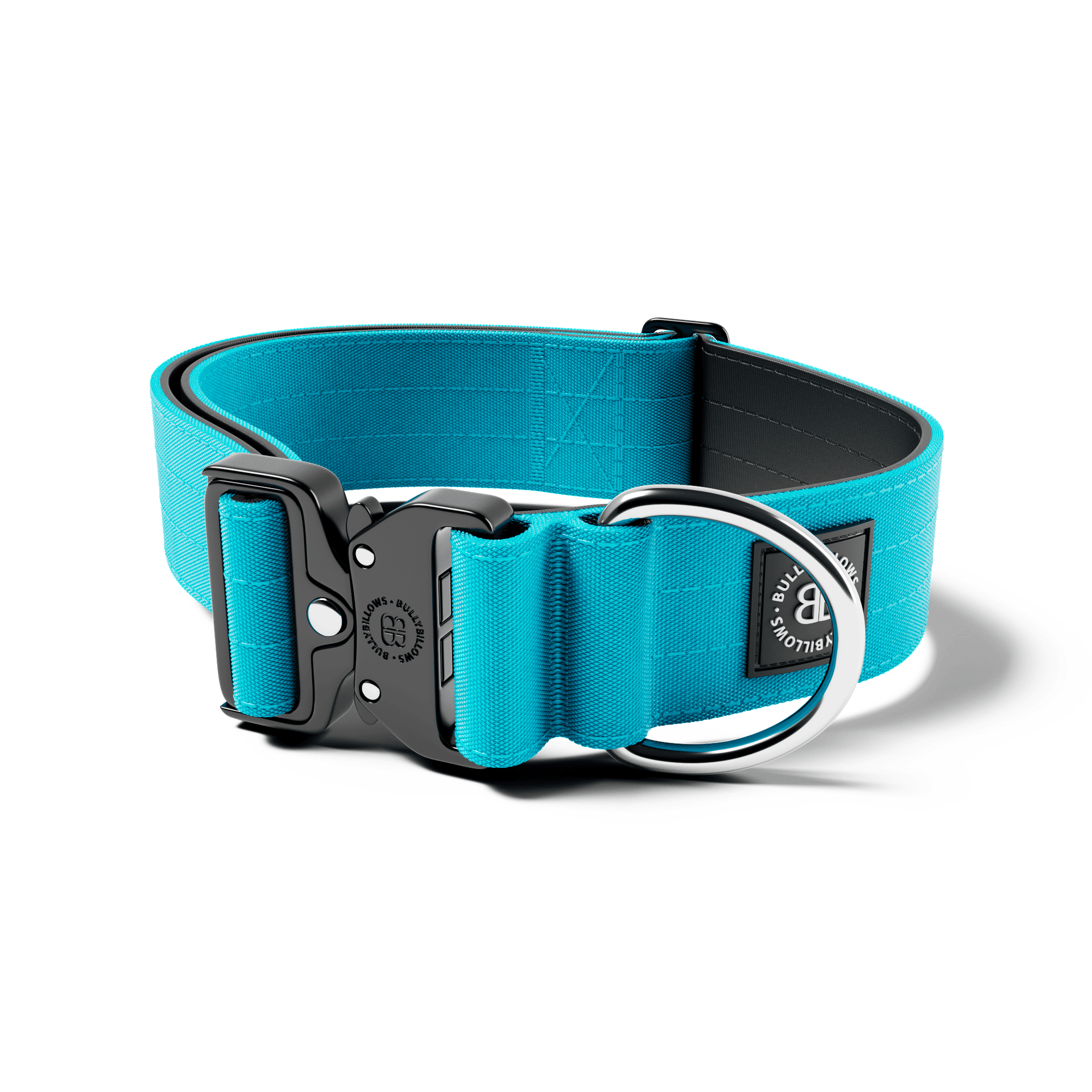 5cm Combat® Collar NO Handle & Secure Clip Light Blue