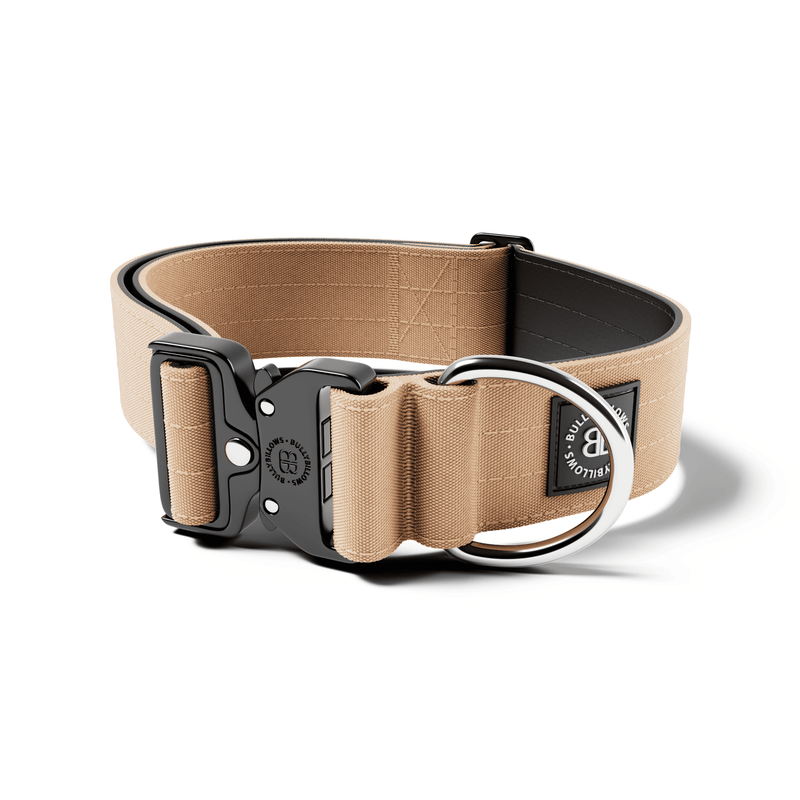 5cm Combat® Collar | NO Handle & Secure Clip - Tan