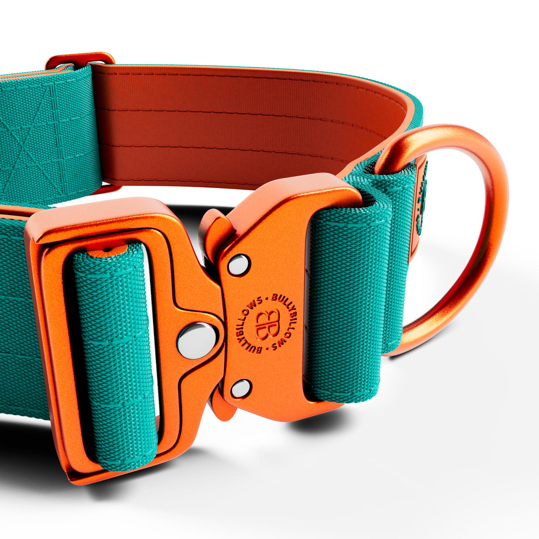 featured image of 5cm Lighter Combat® Collar | No Handle Secure Clip - Turquoise X Orange