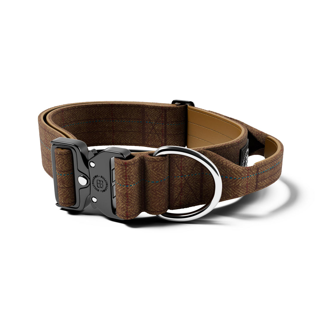 featured image of 5cm Tweed Combat® Collar | With Handle & Secure Clip - Classic Tan