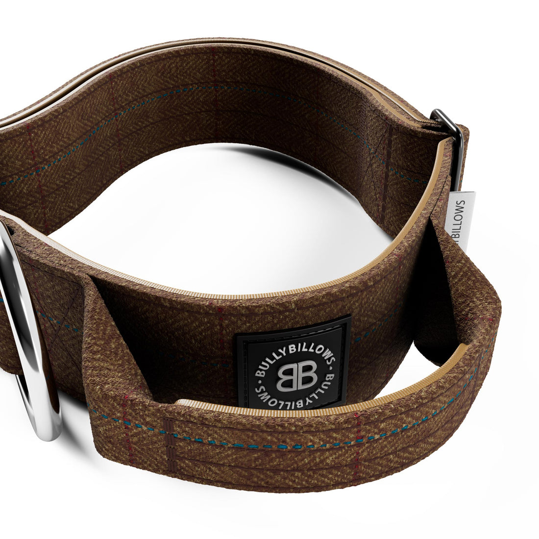 featured image of 5cm Tweed Combat® Collar | With Handle & Secure Clip - Classic Tan