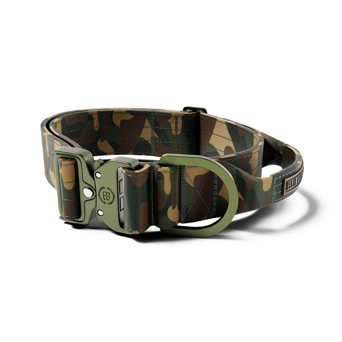 featured image of 5cm Lighter Combat® Collar | With Handle & Secure Clip - Green Camouflage