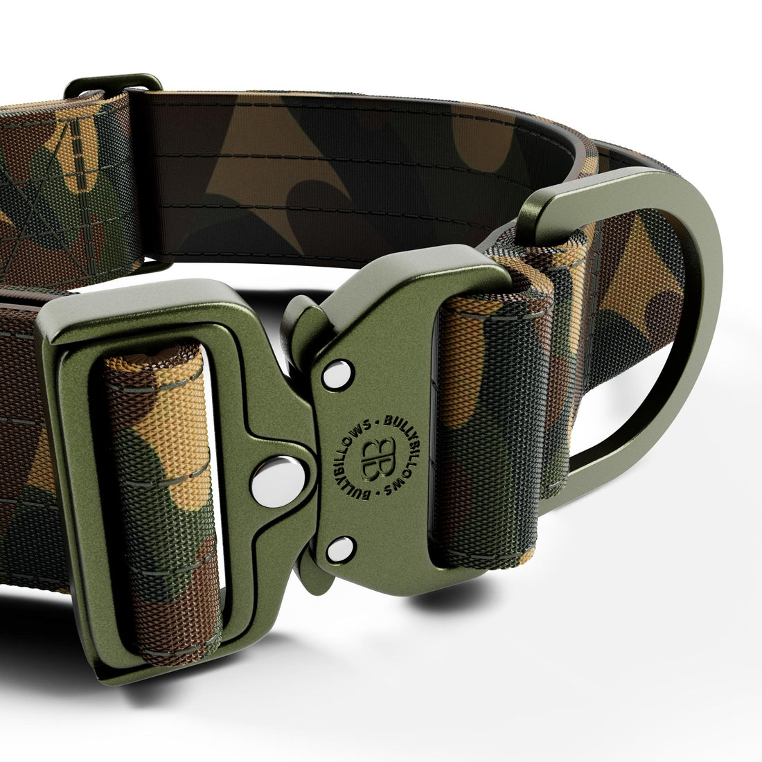 featured image of 5cm Lighter Combat® Collar | With Handle & Secure Clip - Green Camouflage