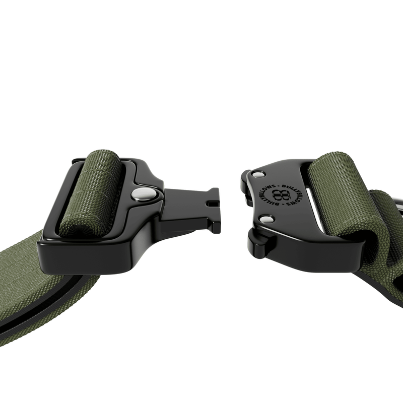 5cm Combat® Collar | NO Handle & Secure Clip - Khaki