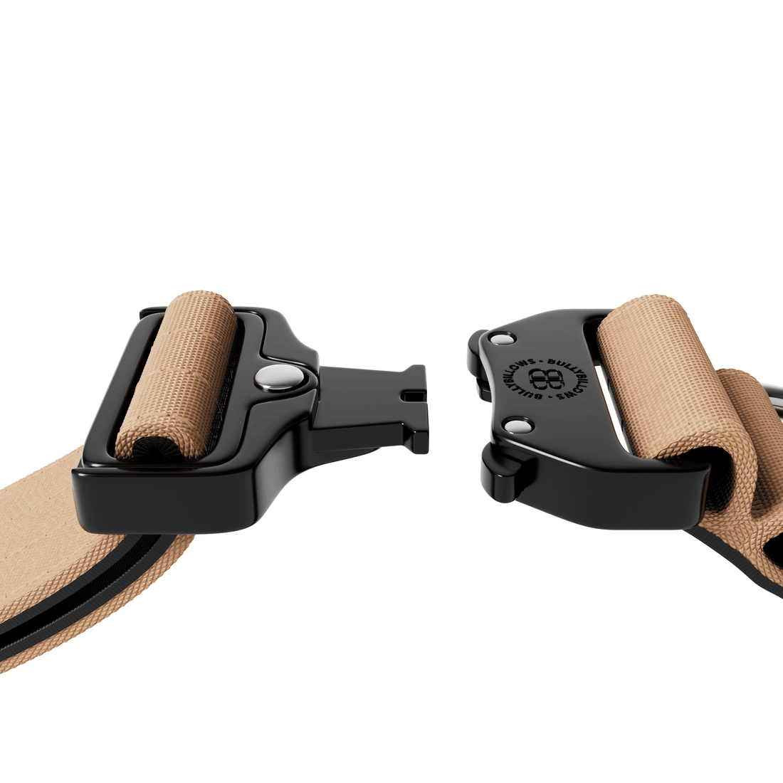 featured image of 4cm Combat® Collar | No Handle & Secured Clip - Tan