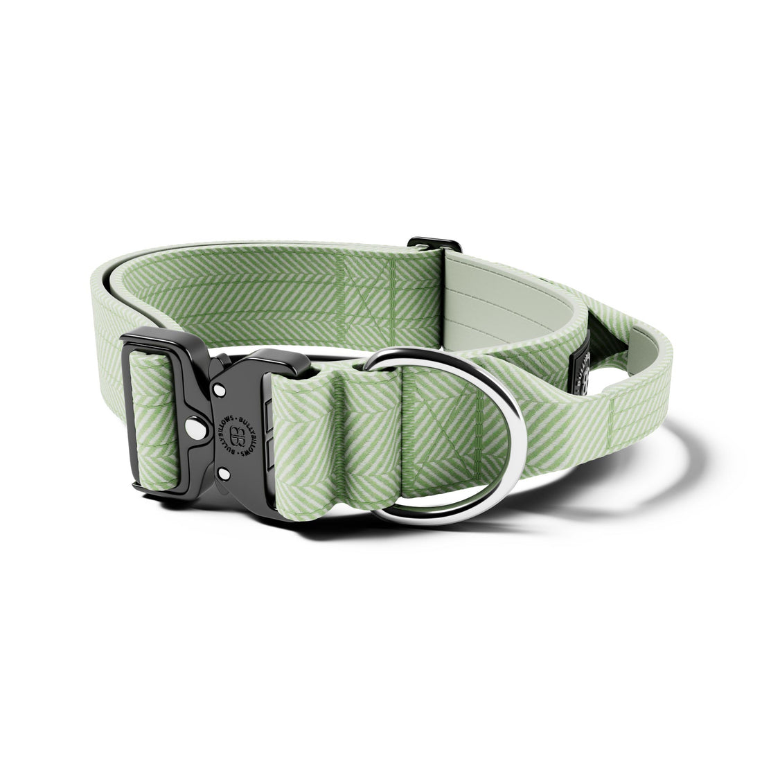 featured image of 5cm Herringbone Combat® Collar | With Handle & Secure Clip - Mint Green