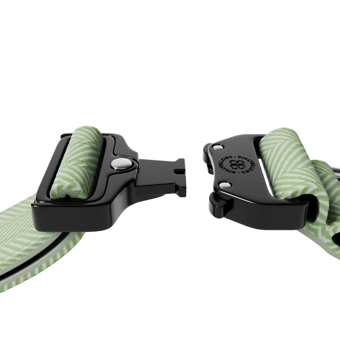 featured image of 5cm Herringbone Combat® Collar | With Handle & Secure Clip - Mint Green