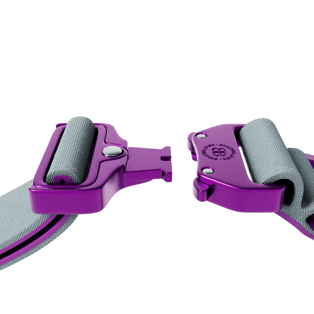 featured image of 5cm Lighter Combat® Collar | With Handle Secure Clip - Purple x Metal Grey