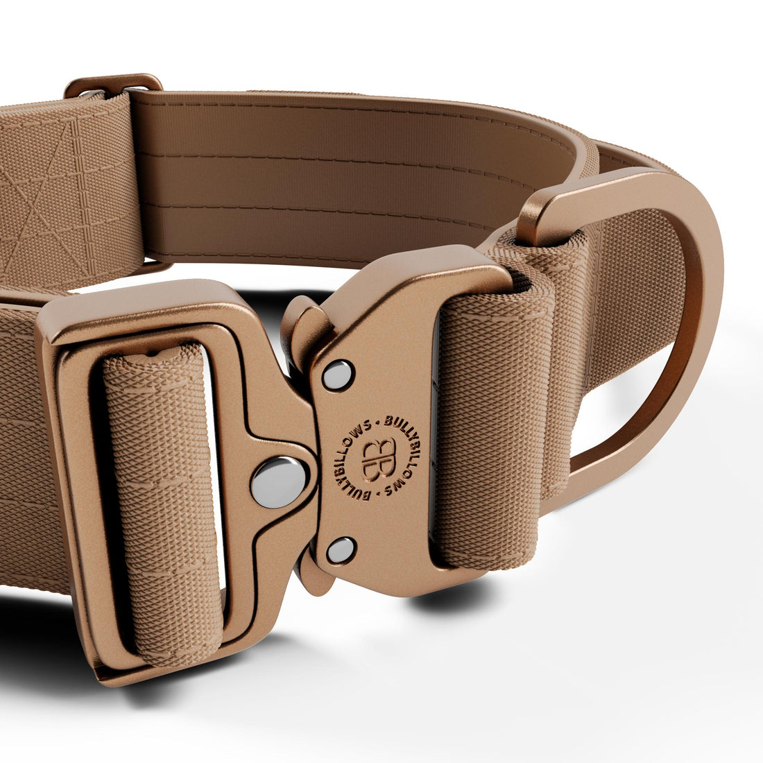 featured image of 5cm Lighter Combat® Collar | With Handle Secure Clip - Tan x Tan