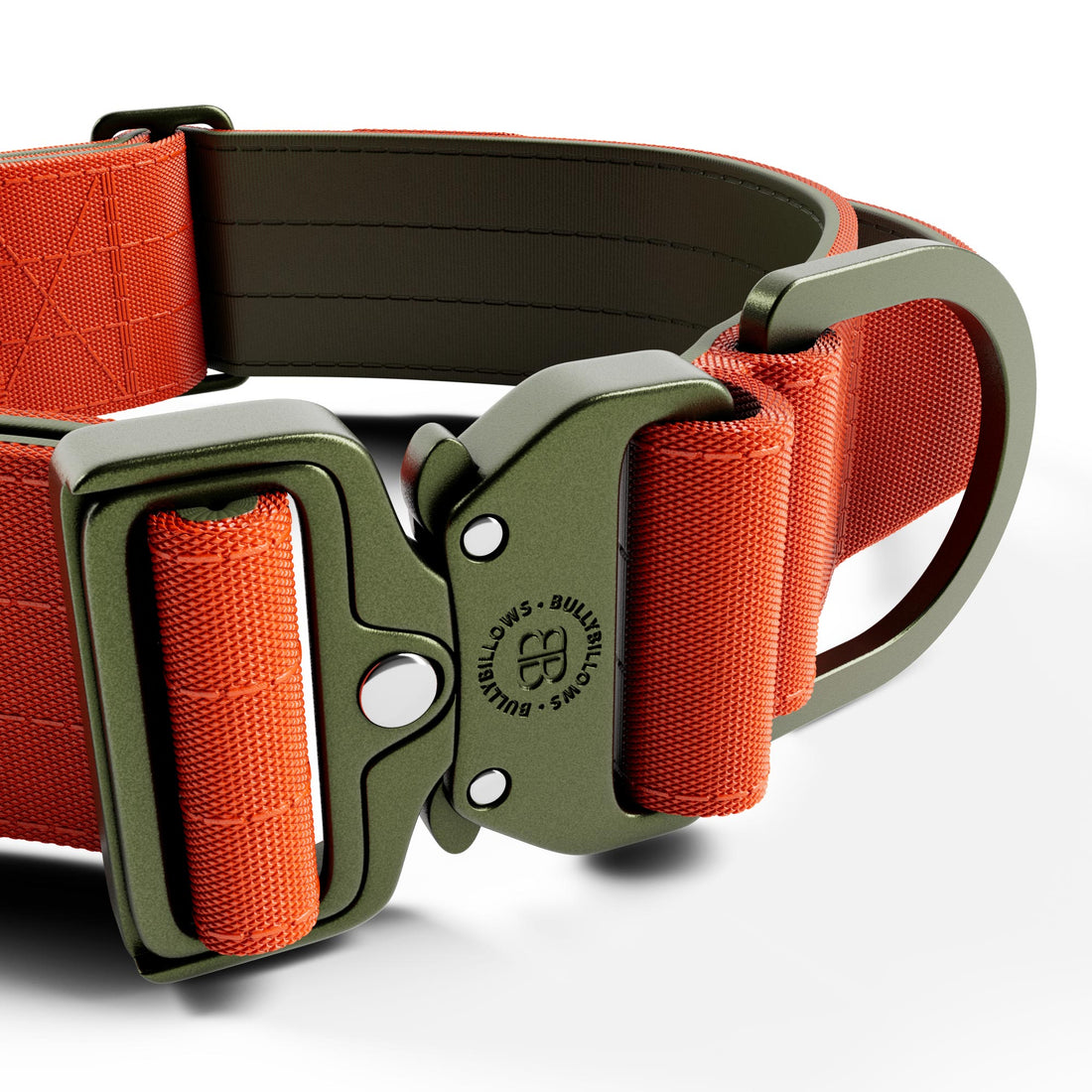 featured image of 5cm Lighter Combat® Collar | With Handle Secure Clip - Burnt Orange X Khaki