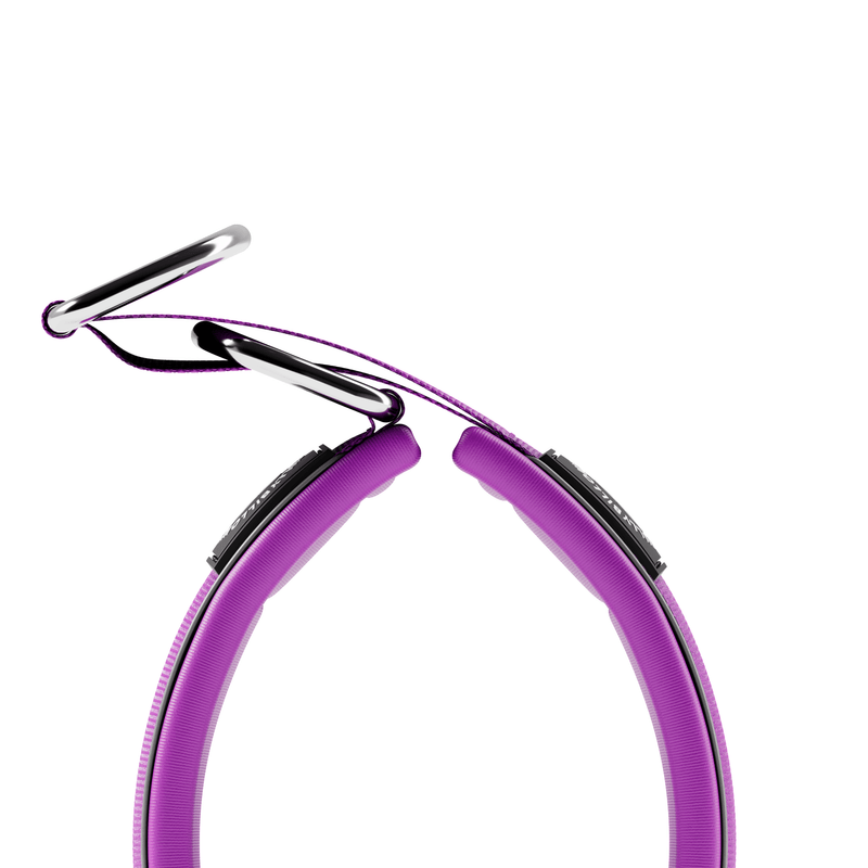 5cm Slip on Collar | Foam Padded - Purple