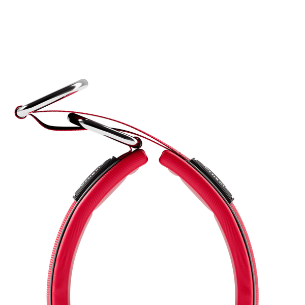 4cm Slip on Collar | Foam Padded - Red