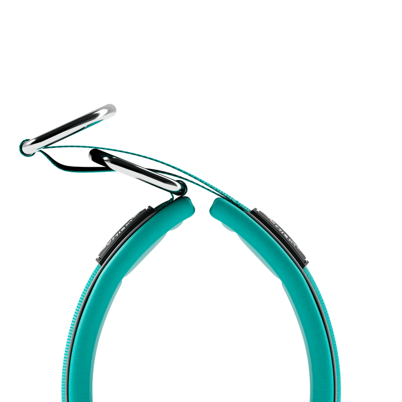 4cm Slip on Collar | Foam Padded - Turquoise