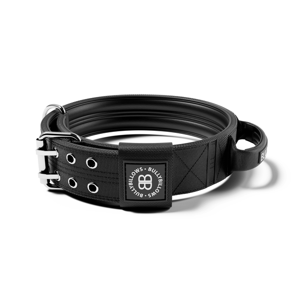 5cm Sporting collar With Handle Black