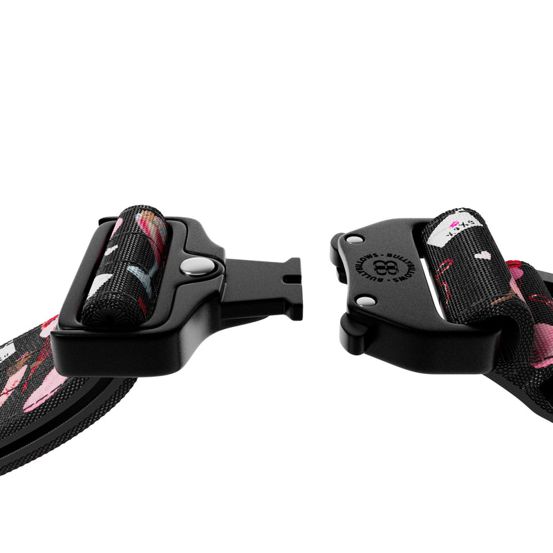 Power Love 5cm Collar and Lead Bundle - Black