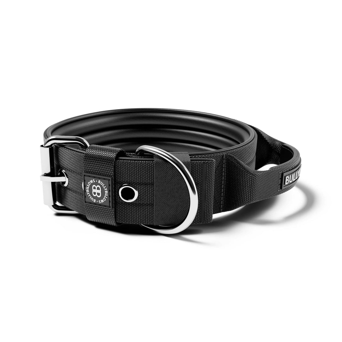 featured image of 5cm Pin Buckle Collar | With Handle - Black
