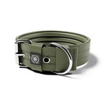 5cm Pin Buckle Collar | NO Handle & Robust Hardware - Khaki