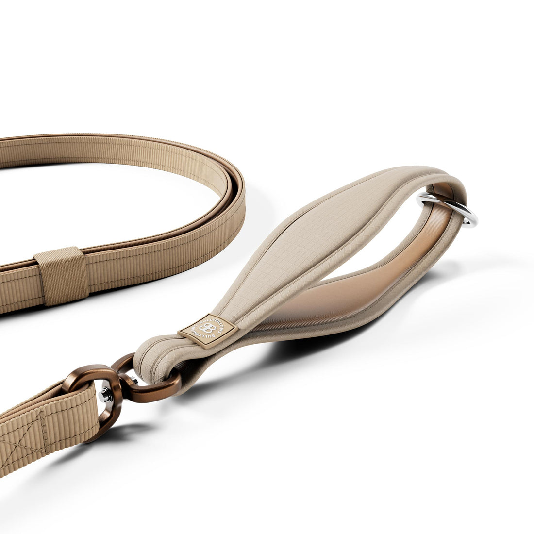 featured image of Adjustable Snap Hook Lead - Tan