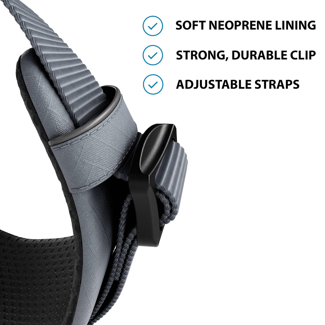 featured image of Air Harness | Anti-Pull & With Handle - Grey