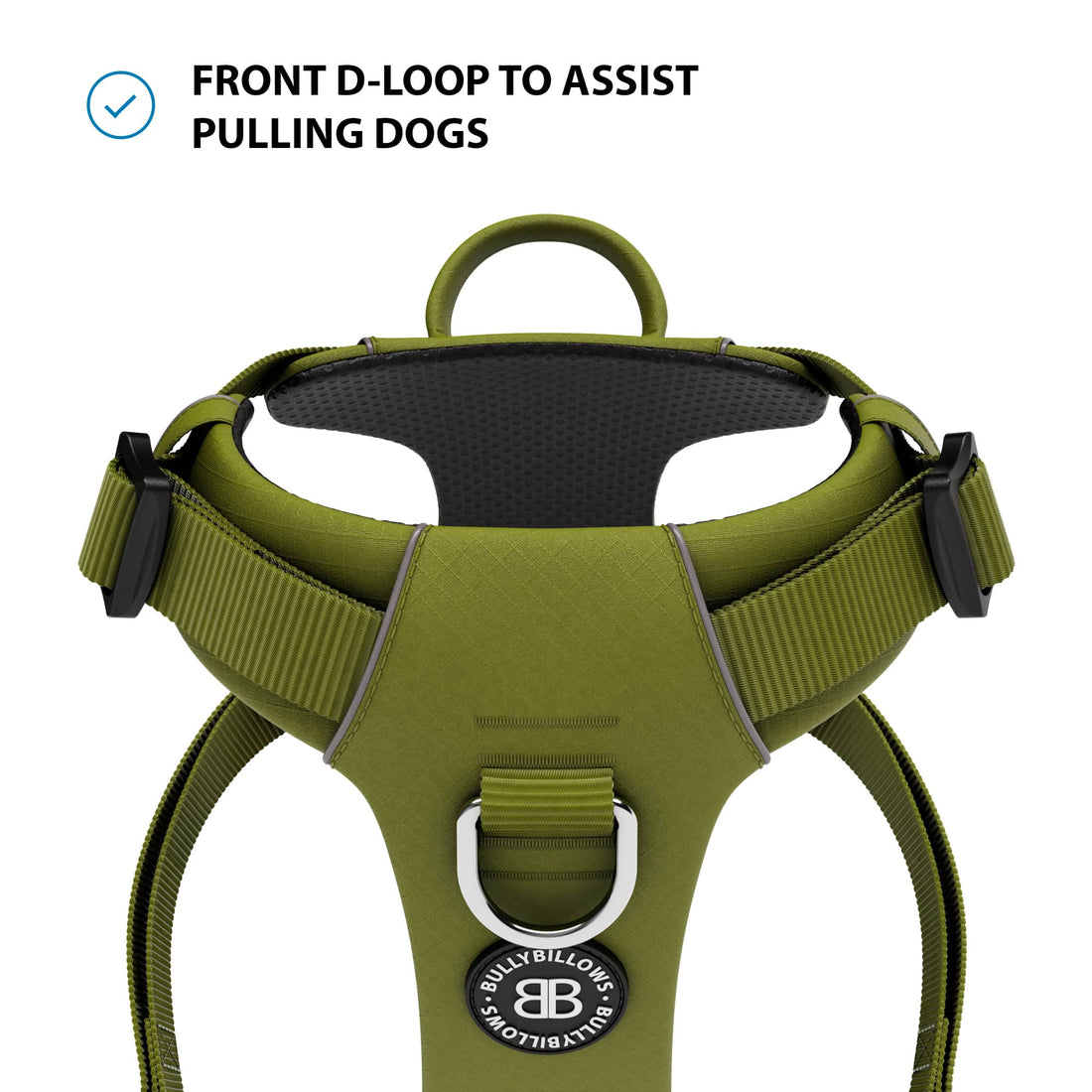 featured image of Air Harness | Anti-Pull & With Handle - Olive Green