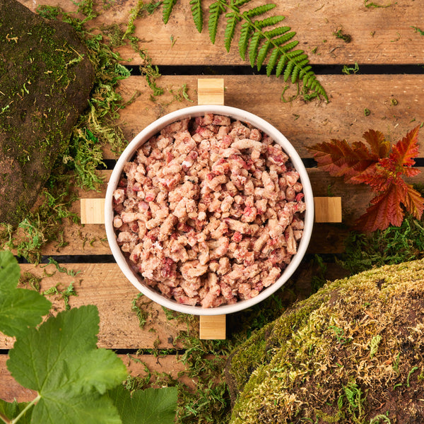 Raw Chicken, Salmon and Offal