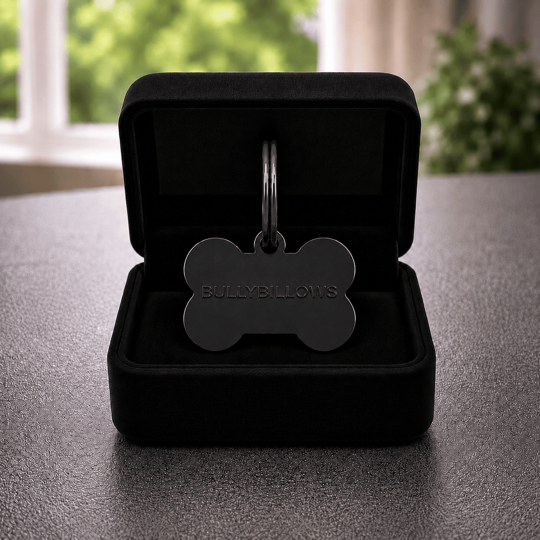 DOG COLLAR ID TAG FOR HARNESS & COLLAR