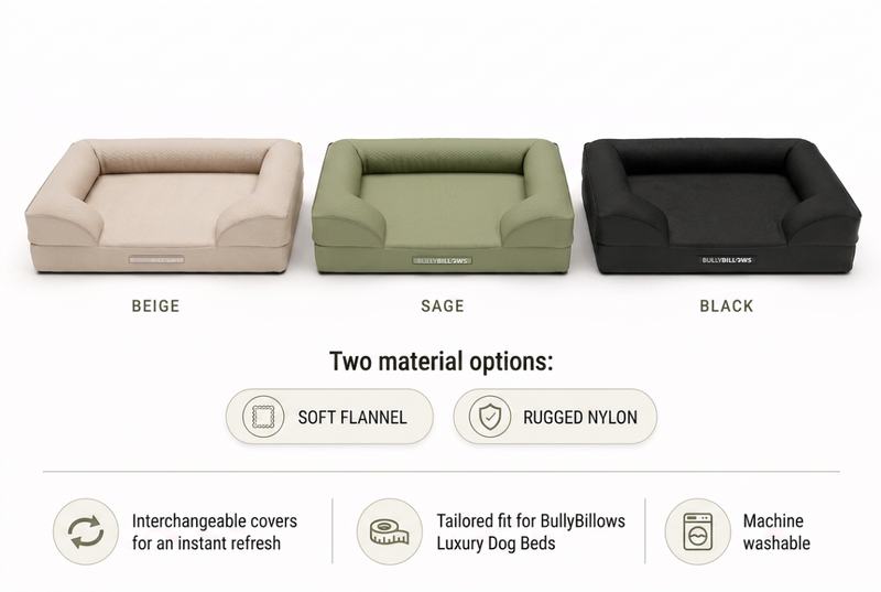 Dog Bed Cover | Beige