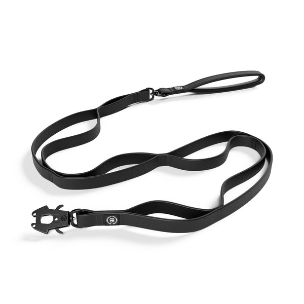 Ladder Combat® Multiple Handles Lead | Waterproof | Billowthane | Black