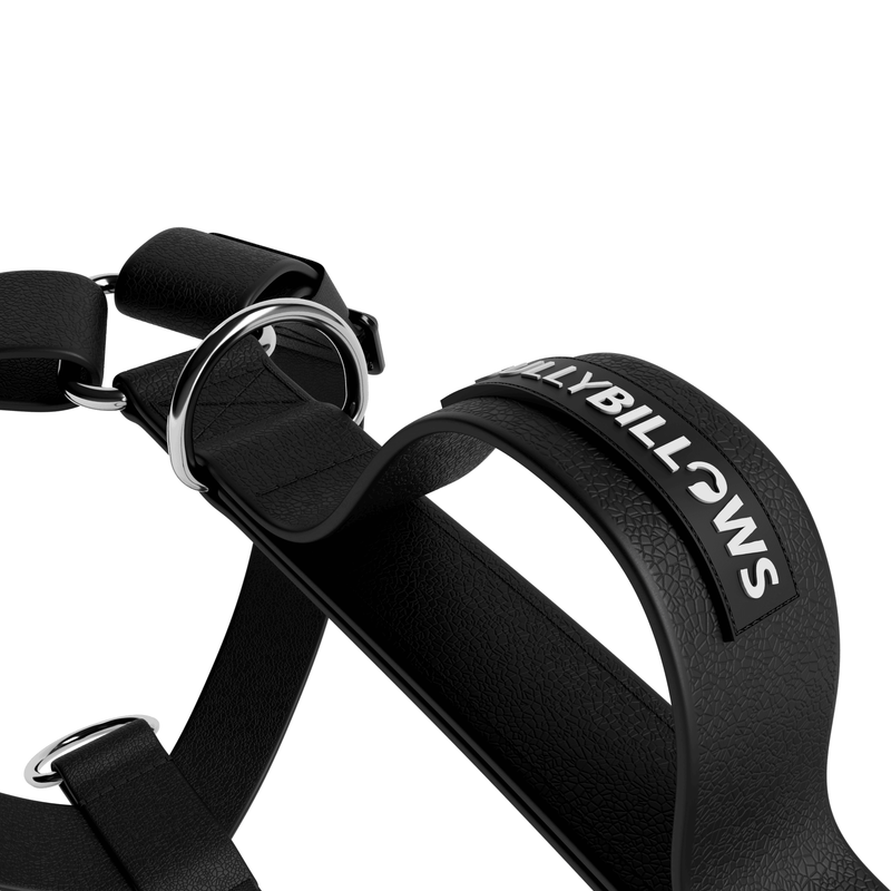 Billowthane® Training Anti Pull TRI-Harness® | M-XL Breeds - Black