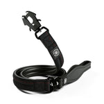 Tweed 1.2m Mini Combat Lead | Foam & Neoprene Lined with Soft Handle - Charcoal Black