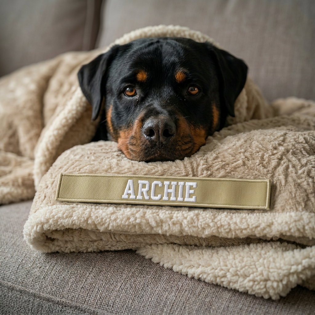 featured image of Solid Beige Edition | Luxury Human & Dog Blanket